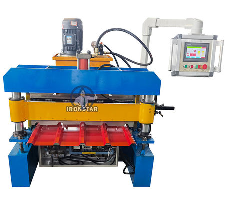 “Automatic 840 Roof Panel Cold Roll Forming Machine For Galvanized Steel & Color Coil 840 IBR Metal Roof Panel Roll Forming Machine Construction Material Making Machinery ”