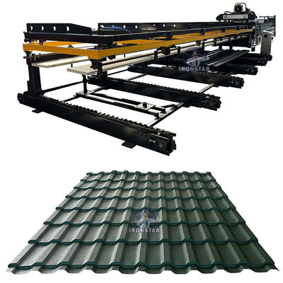 “Romania Market Custom Double Layer Roll Forming Machine 6 Rib Trapezoidal Panel And 6 Rib Bamboo Glazed Tile 2 In One Color Steel Roofing Sheet Forming Equipment For Construction Building”