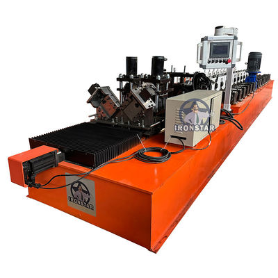 “UAE Market Automatic Shadow Wall Angle 2 in 1 Roll Forming Machine Angle U Stud C Channel C Stud Combined Roll Forming Machine”