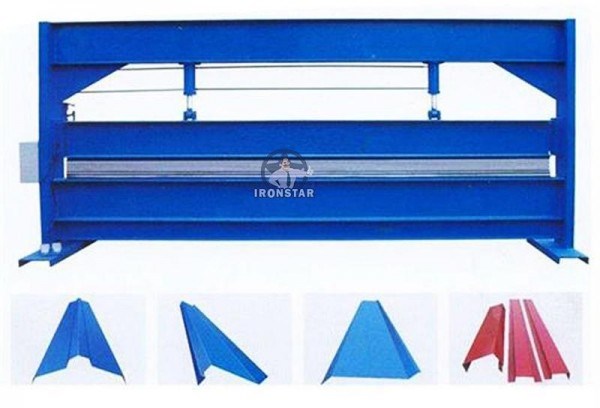 “m Foot Press Metal Bending Machine Hydraulic Foot Pedal Sheet Metal Press Brake For Galvanized PPGI Roof Panel Metal Folding Processing”