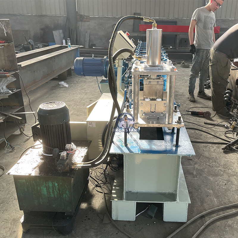 “29/39mm U Guide Rail Roll Forming Machine | Shutter Door Making Machine U Guide Rail Roll Forming Machine (29mm 39mm) for Shutter Door Production ”