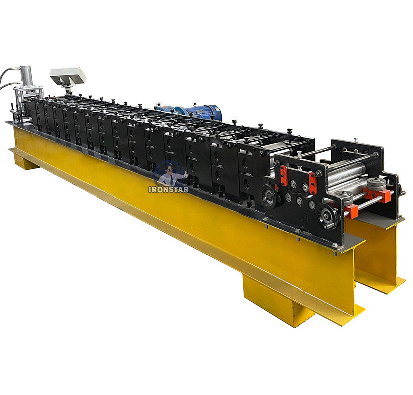 “Custom Size & Speed Bottom Guide Rail Roll Forming Machine Factory Price Customized Bottom Guide Rail Making Machine|”