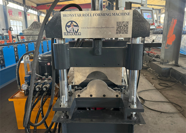 “Romania Industrial Warehouse Roof Use 312 Cap Ridge Roll Forming Machine Automatic PPGI Metal Waterproof Ridge Capping Tile Making Machine”