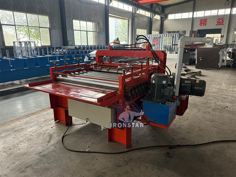 “China Manufacturer 1250x1mm Thin Metal Coil Slitting Machine Full Automatic Steel Slitting Rewinding Equipment Match All Kinds Roll Forming Machines”