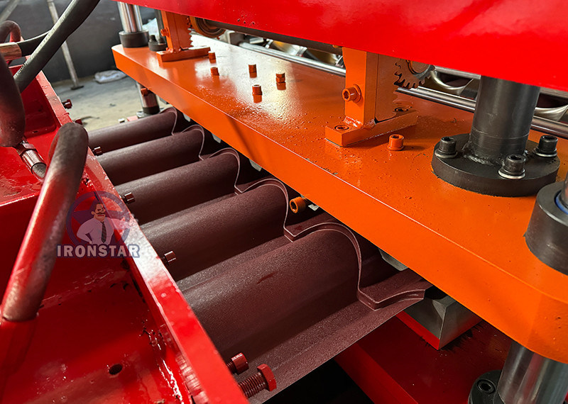 “2 In 1 Double Layer Roll Forming Machine For 6 Rib Trapezoidal Roof Sheet And 5 Rib Bamboo Glazed Tile Fully Automatic Color Steel Roof Panel Production Equipment For Construction”