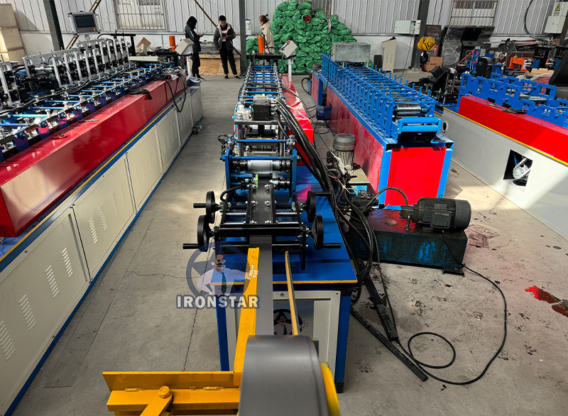 “South Korea Market J Channel Bracket Roll Forming Machine Greenhouse Frame Bracket Forming Equipment Greenhouse J Channel Profile Making Machine”