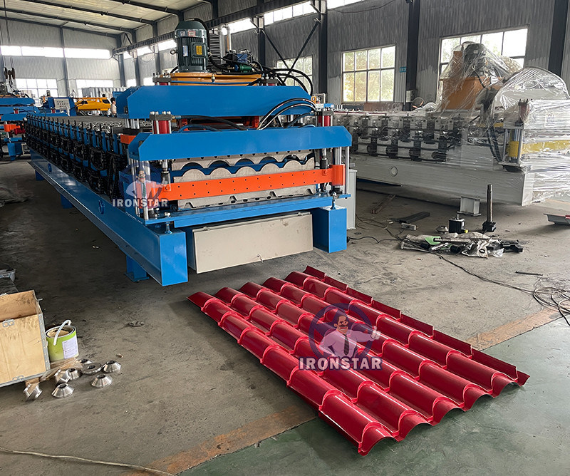 “Factory Direct Supply 4 Rib TR4 Trapezoidal Sheet 5 Rib Big Bamboo Tile Double Layer Roll Forming Machine Custom Size Color Steel Roof Tile Making Machinery”