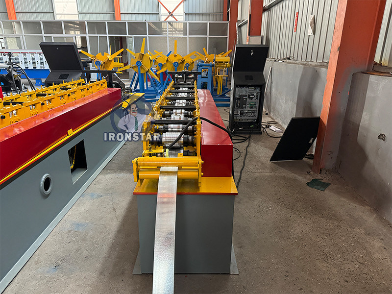 “Factory Direct Egypt Supplier Omega Roof Batten Roll Forming Machine Fully Automatic Top Hat Purlin Roll Former Galvanized Steel Top Hat Profile Forming Machine”