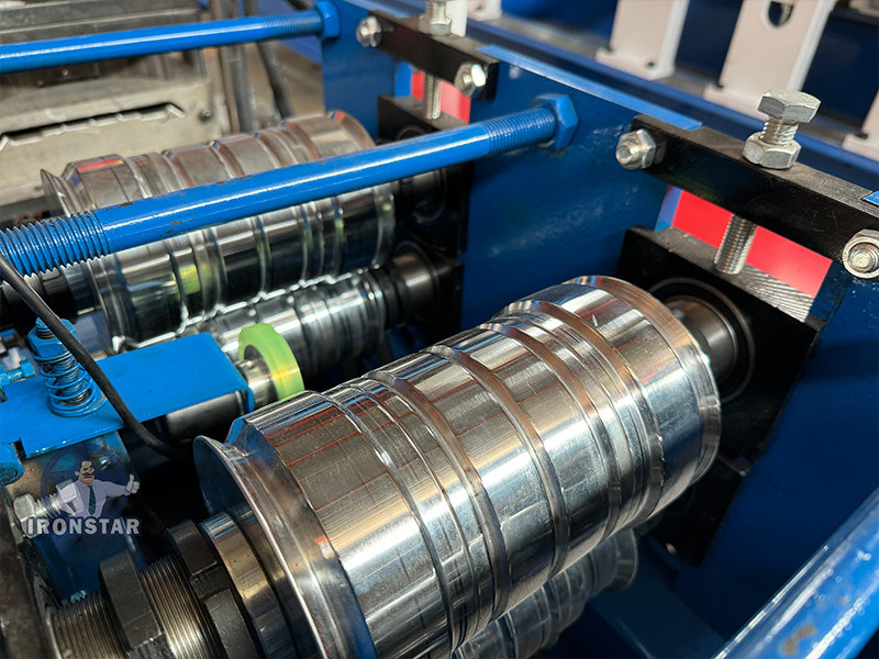 “174mm Metal Fence Post Roll Forming Machine Popular In Miami USA Fence Roll Forming Machine Fence Panel Making Machinery Full Set Fence Production Equipment”