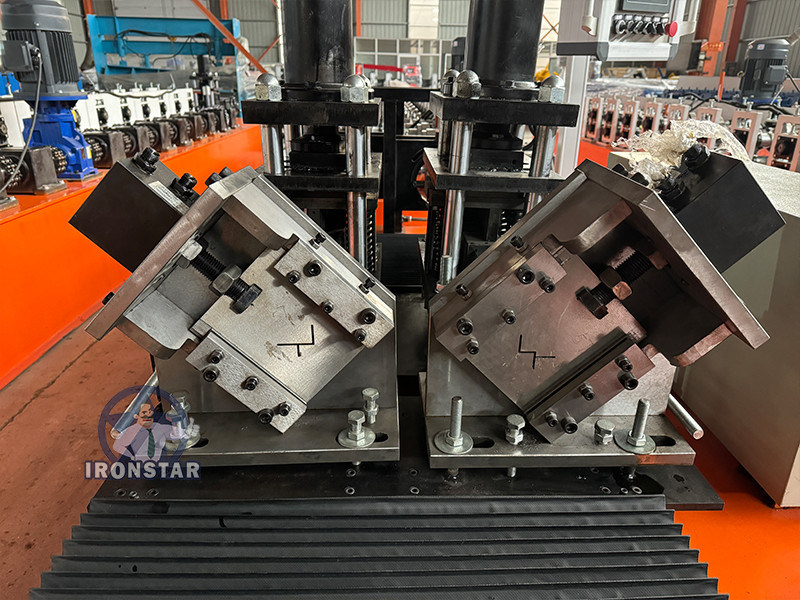 “UAE Market Automatic Shadow Wall Angle 2 in 1 Roll Forming Machine Angle U Stud C Channel C Stud Combined Roll Forming Machine”