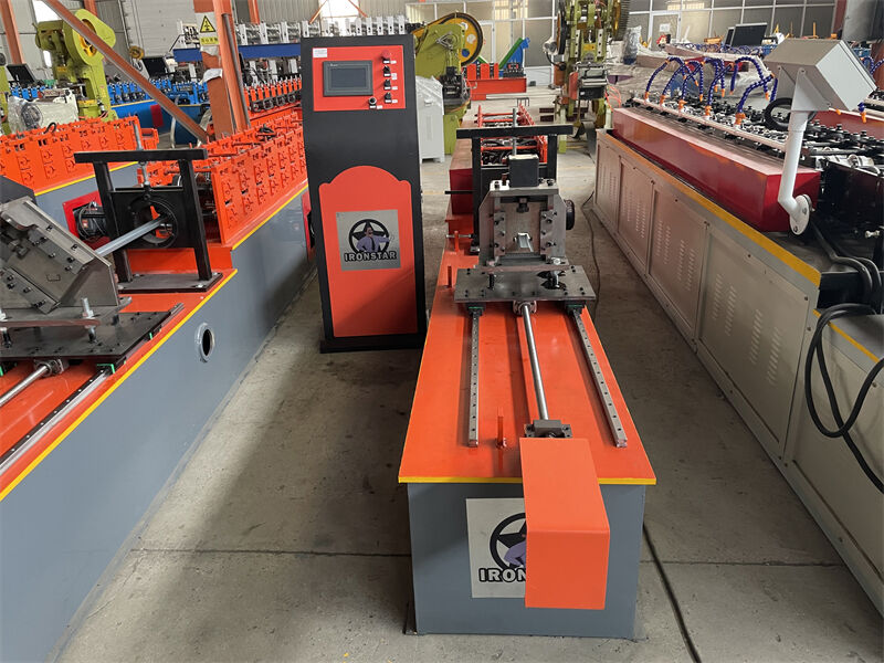 “PLC Control Hydraulic Cutting Omega Furring Roll Forming Machine Omega Furring Channel Roll Forming Machine For Drywall Framing Galvanized Steel Omega Furring Roll Forming Machine”