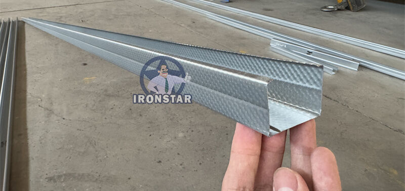 “China Factory 49mm 69mm Two Sizes 2 In 1 Double Rows Stud Roll Forming Machine Servo Driving Drywall Profile Forming Machine”