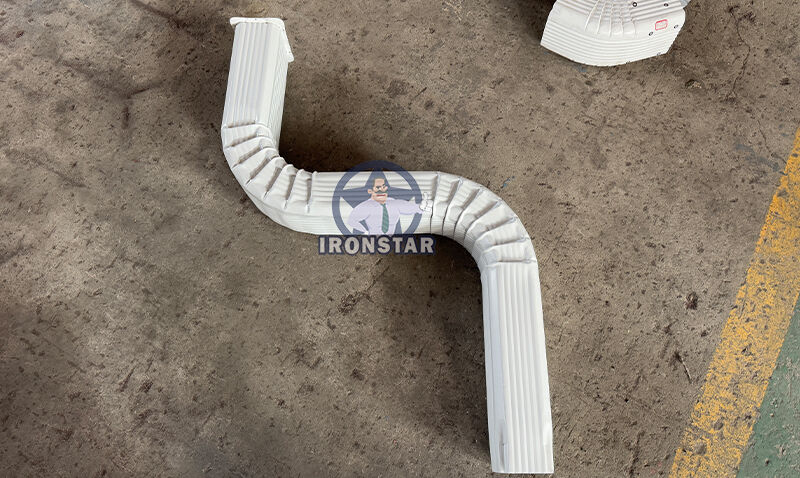 “USA Standard 3 In 1 Water Downpipe Roll Forming Machine Multi Function Rainwater Gutter Downspout Profile Roll Forming Machine Metal Down Pipe Making Machinery For American Building Construction”